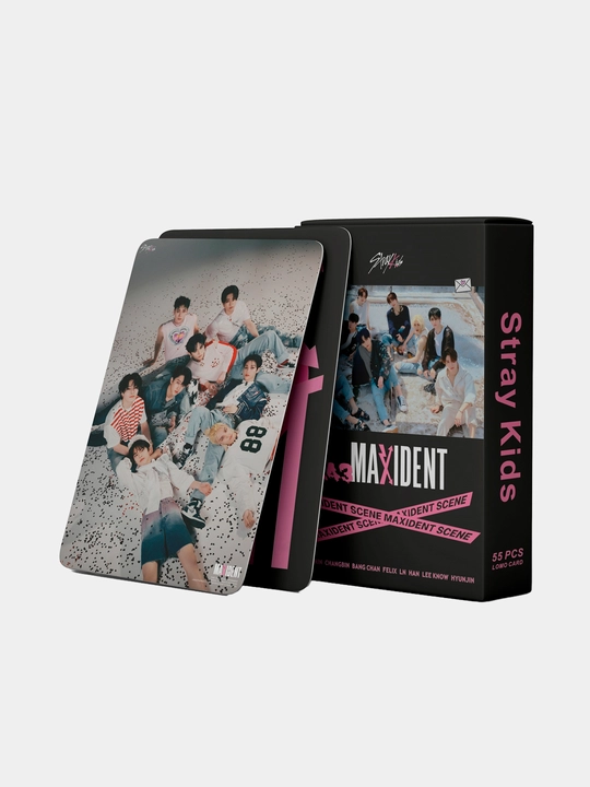 Коллекционные LOMO карточки K-POP Stray Kids, 55 шт