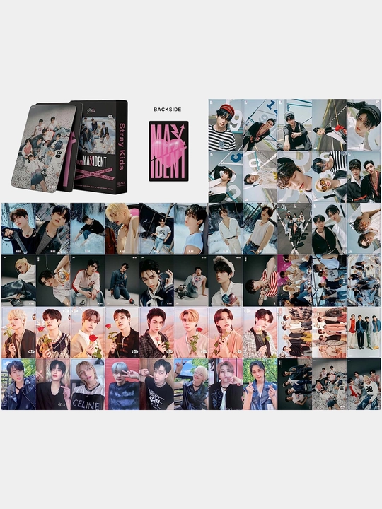 Коллекционные LOMO карточки K-POP Stray Kids, 55 шт