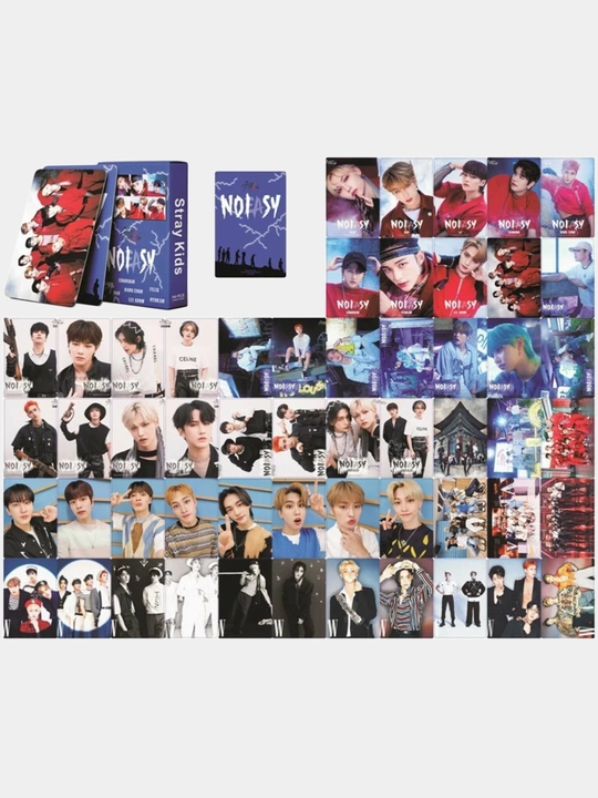 Коллекционные LOMO карточки K-POP Stray Kids, 55 шт