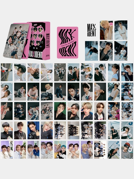 Коллекционные LOMO карточки K-POP Stray Kids, 55 шт