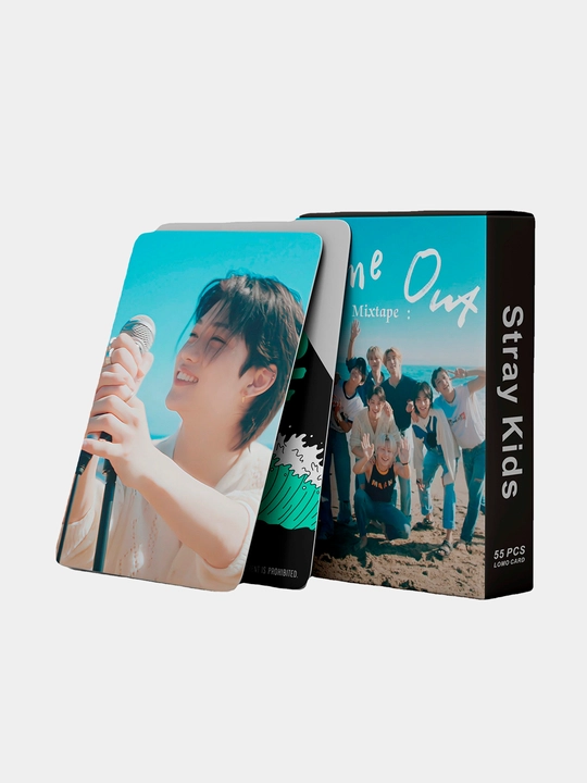 Коллекционные LOMO карточки K-POP Stray Kids, 55 шт