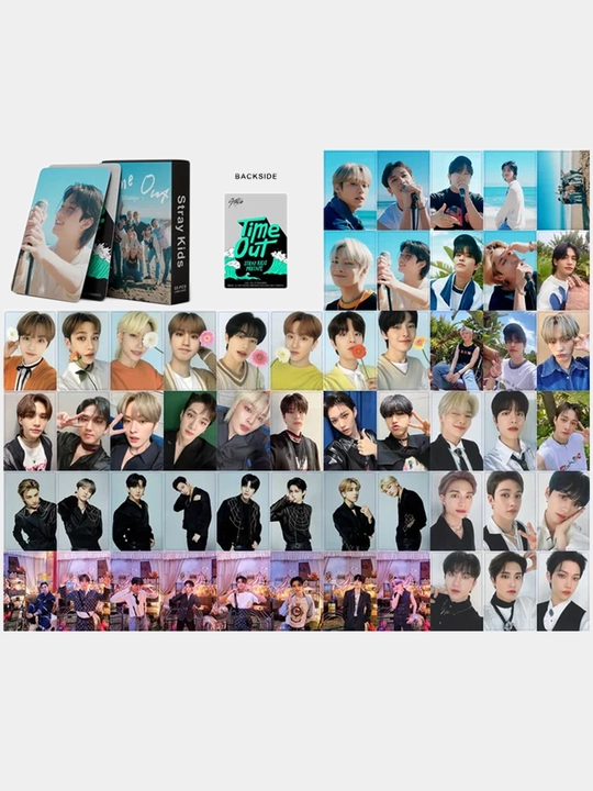 Коллекционные LOMO карточки K-POP Stray Kids, 55 шт
