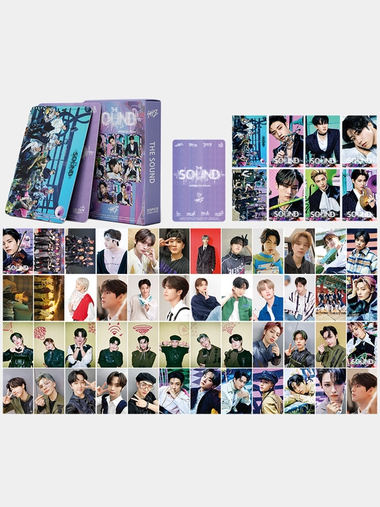 Коллекционные LOMO карточки K-POP Stray Kids, 55 шт