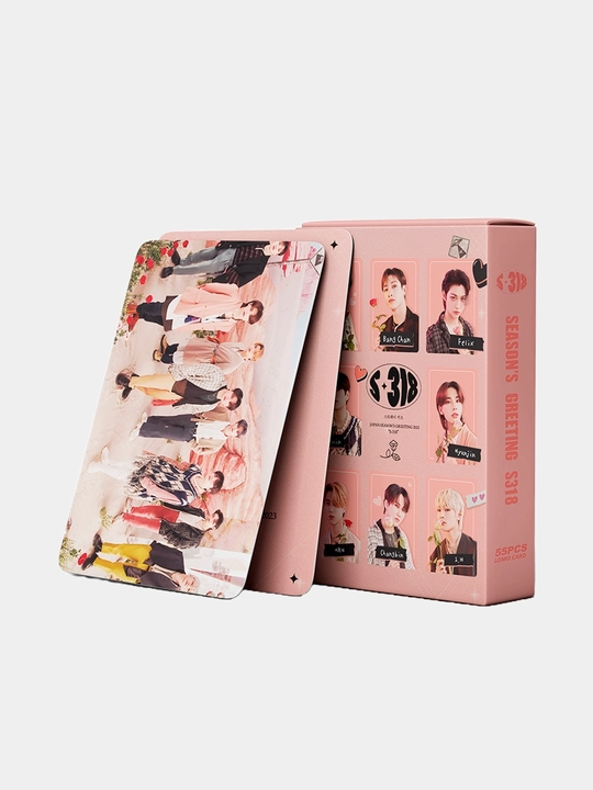 Коллекционные LOMO карточки K-POP Stray Kids, 55 шт