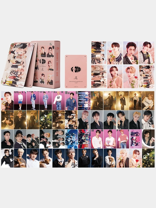 Коллекционные LOMO карточки K-POP Stray Kids, 55 шт