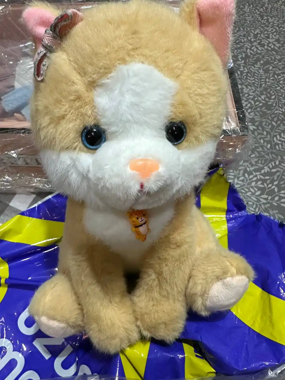 Мягкая игрушка кошка, собачка