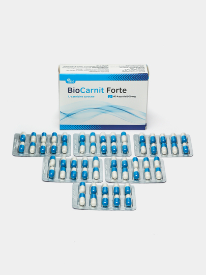 Натуральный адреналин BioCarnit Forte, повышает физическую активность - 