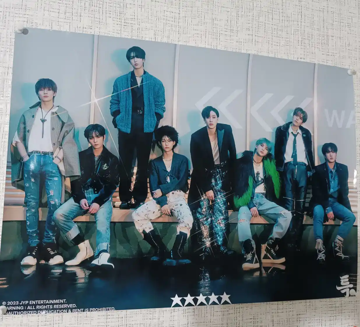 Постер Stray Kids 5 star, A3