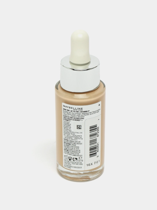 Yuz uchun tonal zardob Maybelline Super Stay 24H Skin Tint S vitamini bilan, ton 06