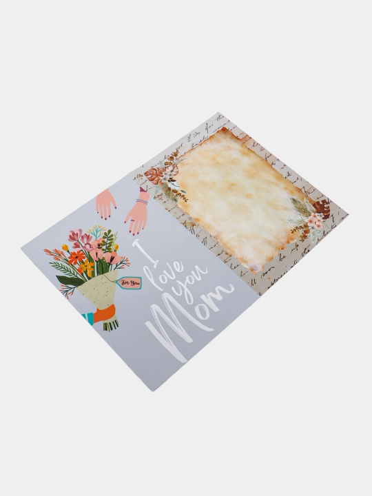 Открытки для мамы, в крафтовом конверте