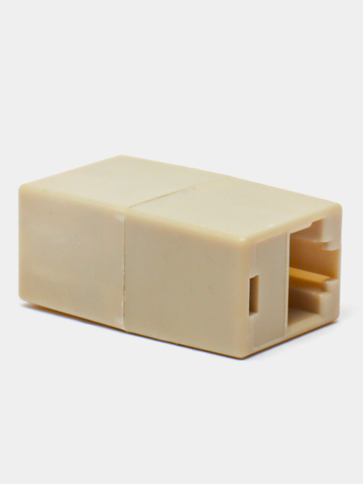 LAN o'tish adapteri RJ45/RJ45 mamka, tarmoq va Internet kabelini ulash uchun mo'ljallangan