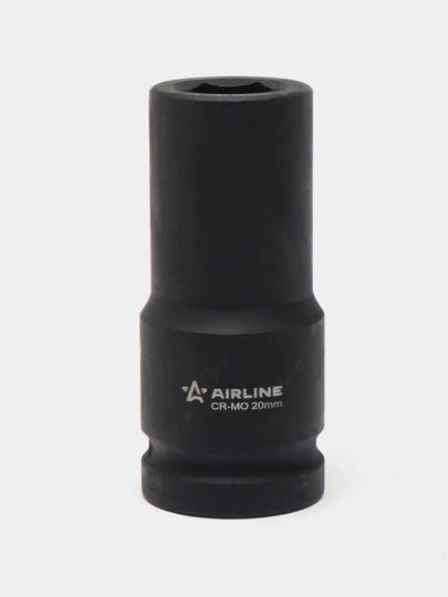 Головка ударная торцевая 3/4" DR шестигранная 20мм L=90 мм, AT-IS34-24 - 