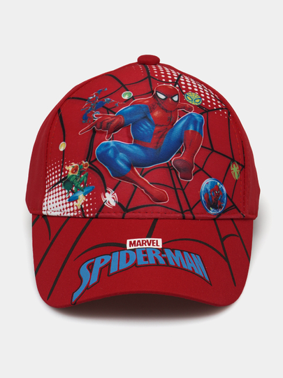 Детская кепка Spider-Man Человек-паук, летняя кепка для мальчиков, защита от солнца - 