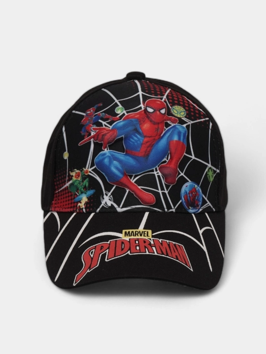 Детская кепка Spider-Man Человек-паук, летняя кепка для мальчиков, защита от солнца - 