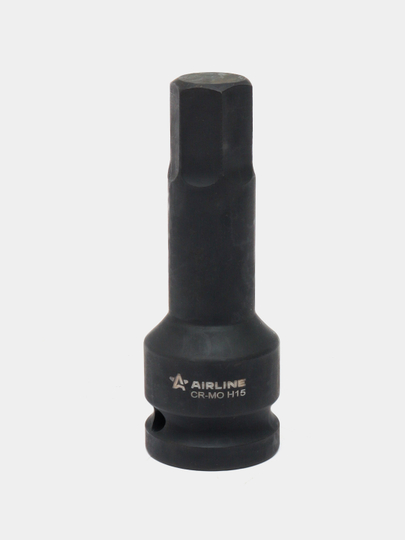 Zarba boshi 1/2" DR, tashqi olti burchakli, H15 L=78 mm, ATAS012 - 