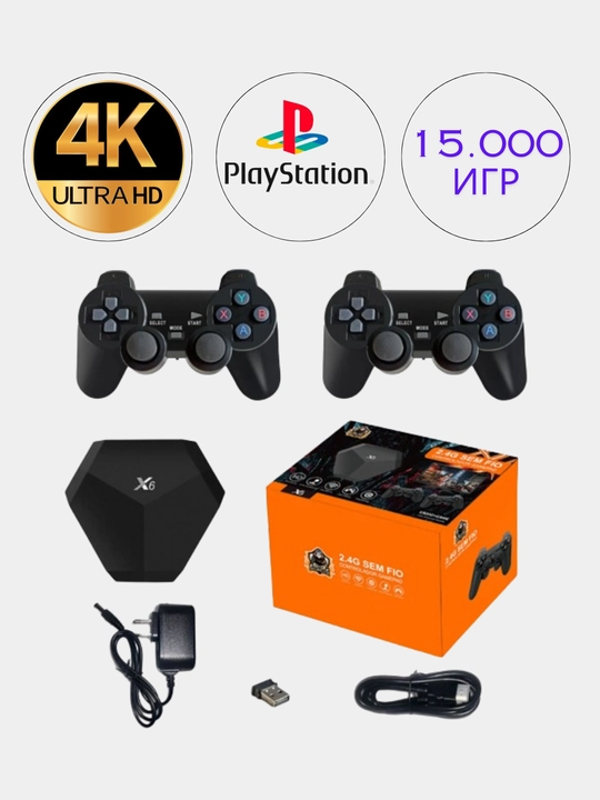 Игровая приставка Game Stick Lite, 64 ГБ, Y6 Powkiddy, 64 ГБ, D90 Game Stick, 64 ГБ