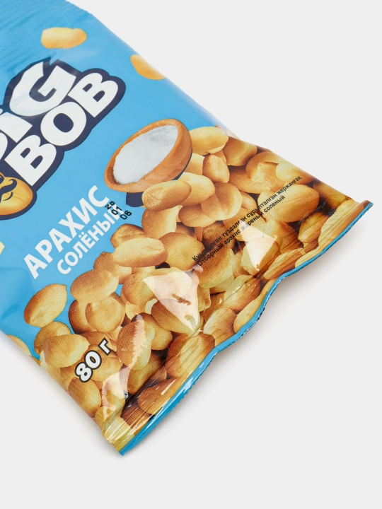 Арахис BIG BOB Соль, 80 гр