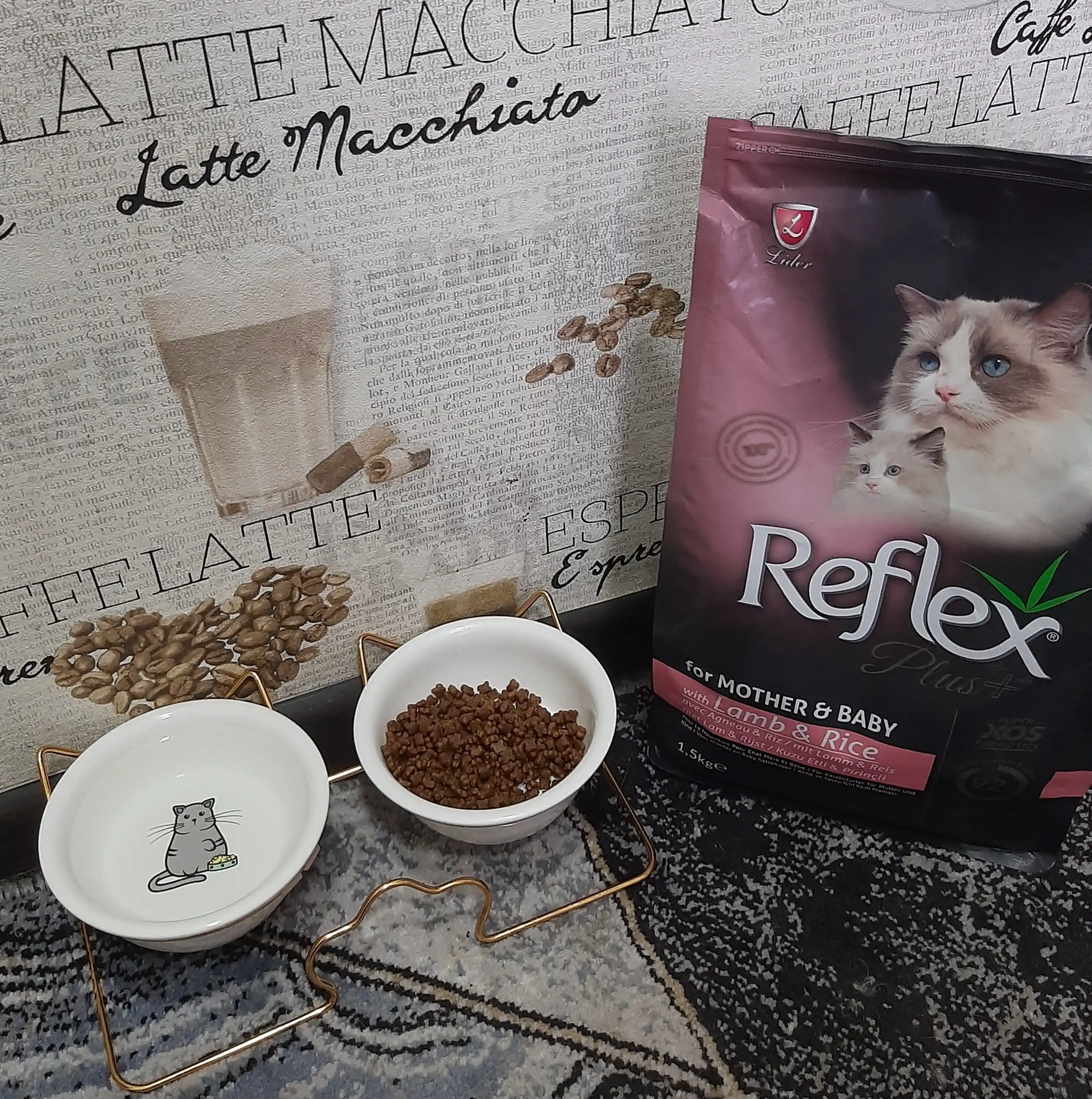 Reflex Plus Mother & Baby, сухой корм для беременных кошек и котят, с ягненком, 1.5 кг