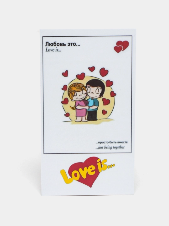 Стикеры для телефона "Love is" - 