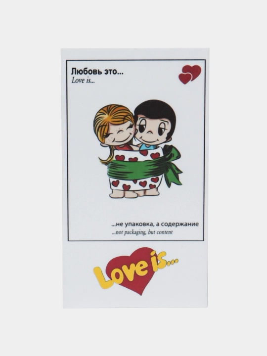 Стикеры для телефона "Love is"