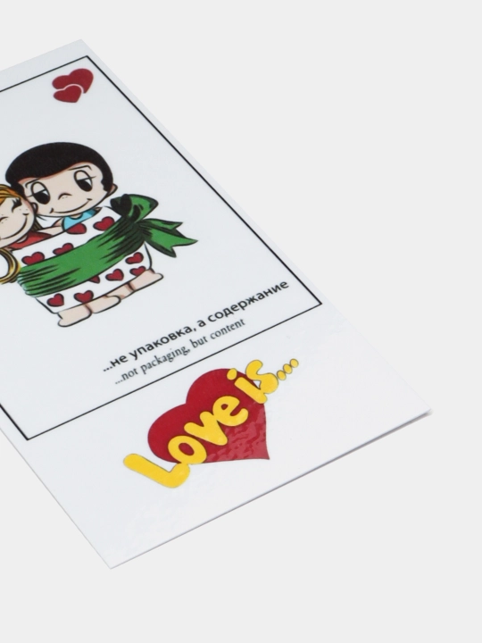 Стикеры для телефона "Love is"