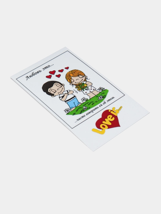 Стикеры для телефона "Love is" - 
