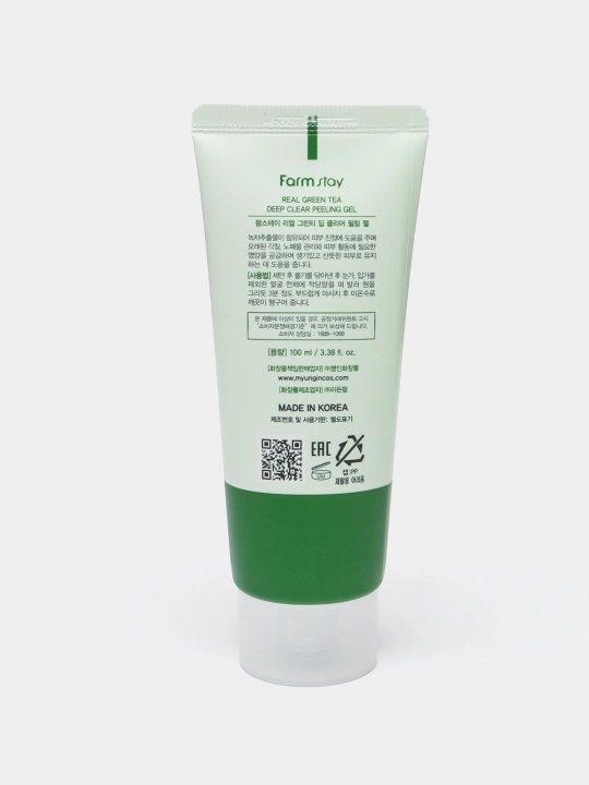 Пилинг-гель для очищения лица Real Deep Clear Peeling Gel, 100 мл