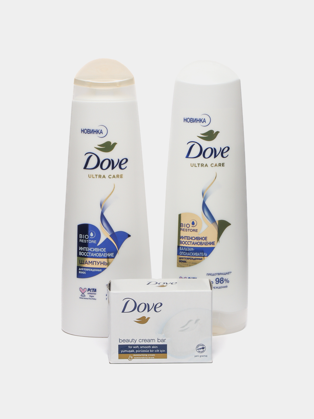 Подарочный набор Dove 2+1 купить по низким ценам в интернет-магазине ...