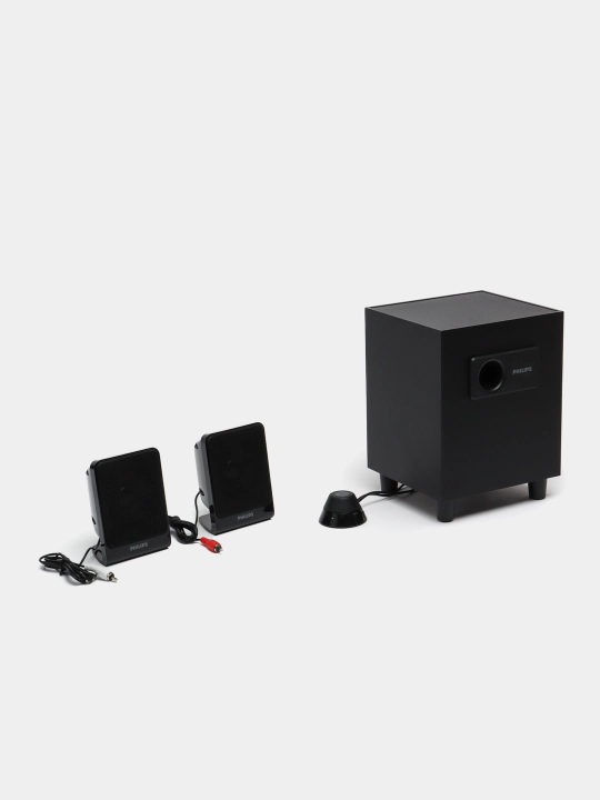 Multimedia Akustik Tizim, Kuchli Bassli Sabvufer, Stereo Kompyuter Kolonkasi 3.5 mm AUX