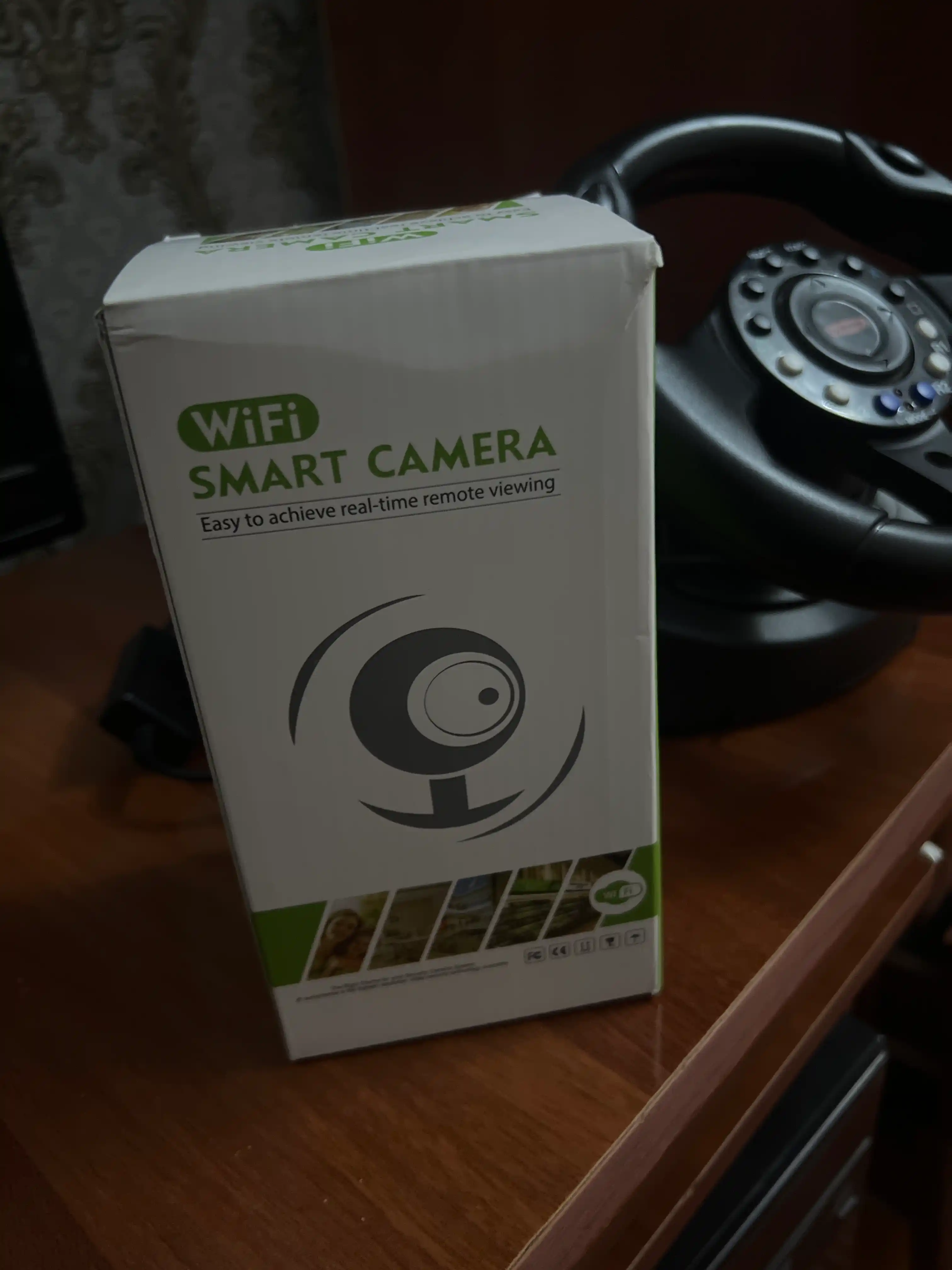 Smart kamera ICSEE Wi-Fi, камера безопасности, с двумя объективами, умная камера
