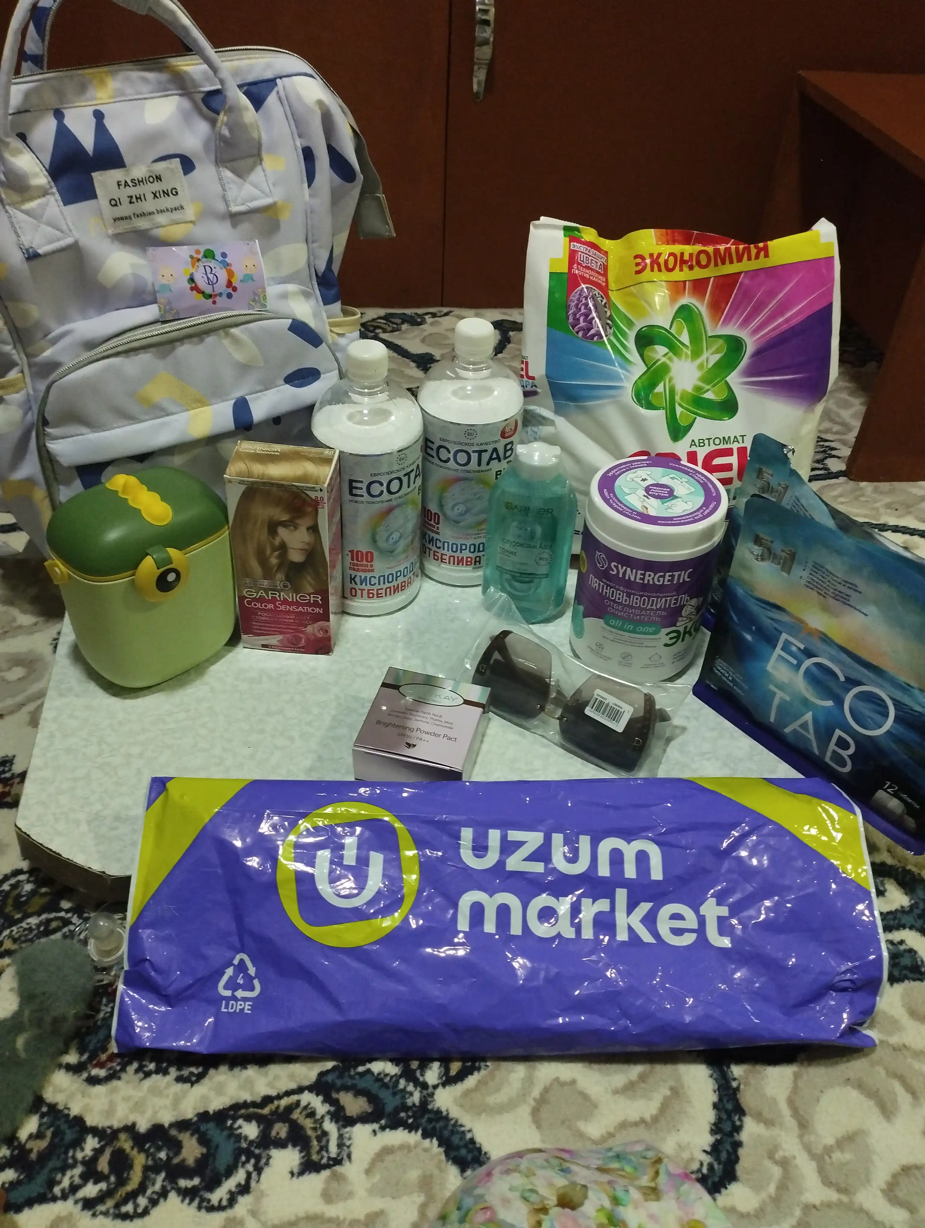To‘qimalar va yuzalar uchun ko‘p funksiyali SYNERGETIC kislorodli oqartiruvchi, 0,9 kg