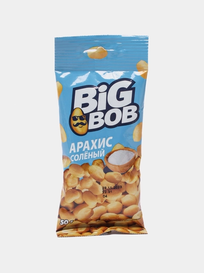 Арахис BIG BOB Соль 50 гр — SNACKS1-P0D0A1E
