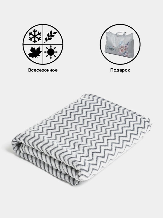 Pled velsoft, ikki xil o'lchamda, bir kishilik 160 * 230 sm, ikki kishilik 200 * 230 sm