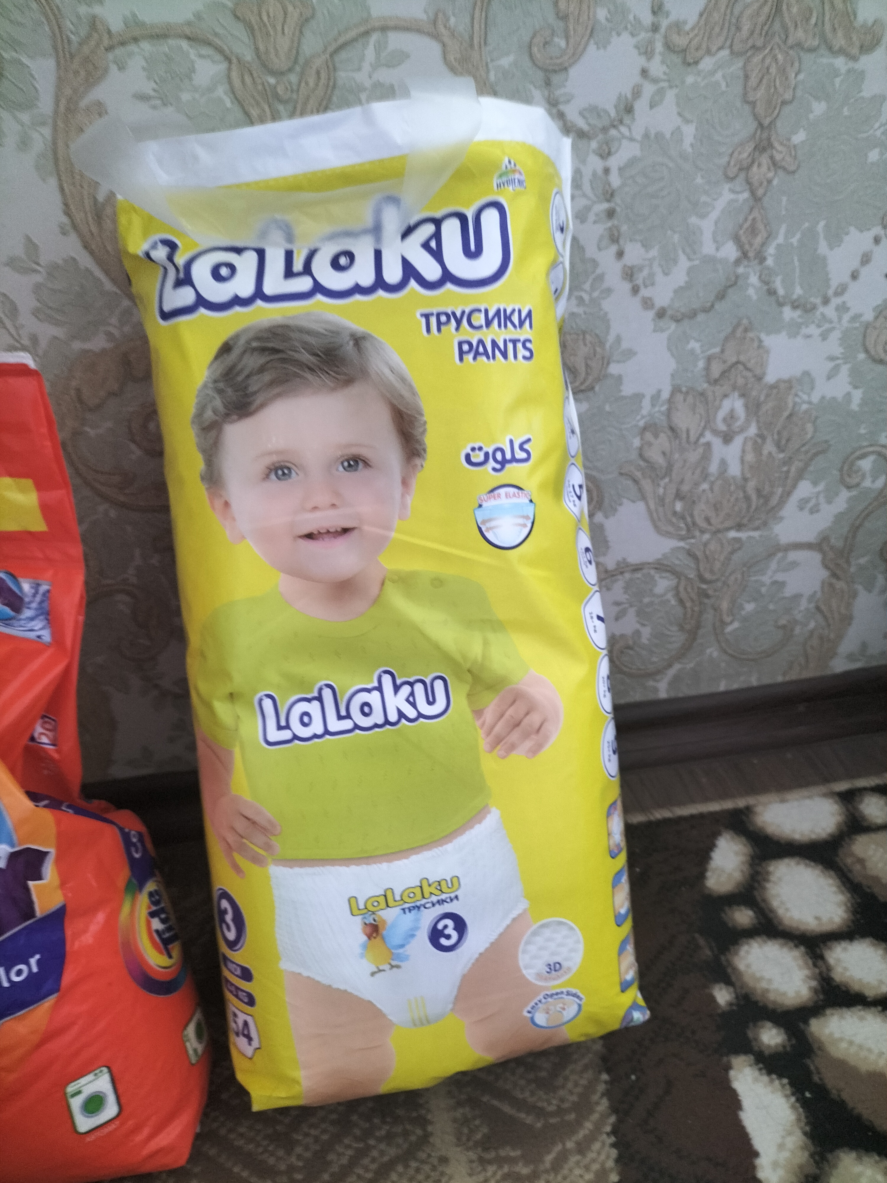 Trusik-tagliklar Lalaku 3 Midi 4-8 kg, 54 dona