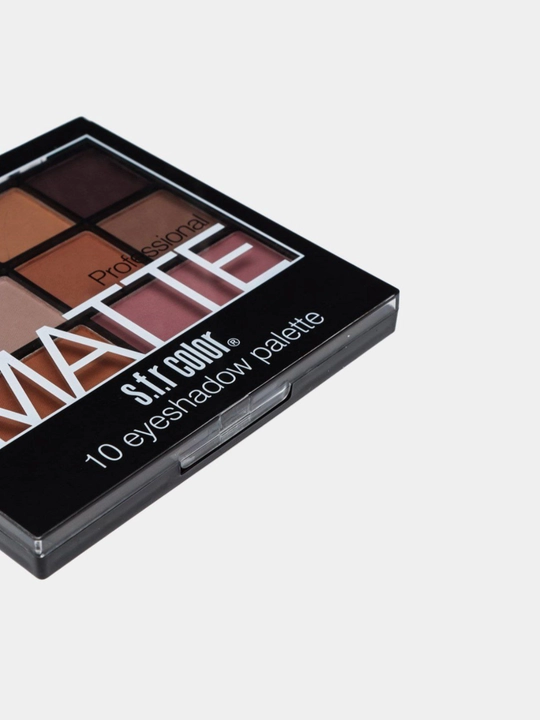 Палетка матовых теней для век Matte, 12 цветов
