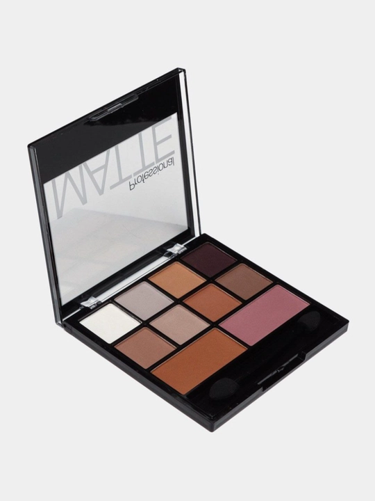 Палетка матовых теней для век Matte, 12 цветов