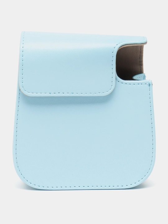 Tasma bilan charm g'ilof, keys Instax mini 12, mini 11, mini 7+/SE uchun