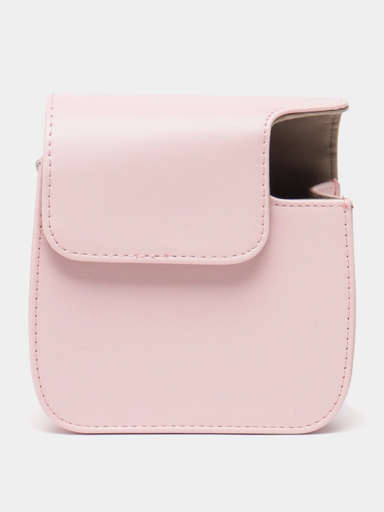 Tasma bilan charm g'ilof, keys Instax mini 12, mini 11, mini 7+/SE uchun