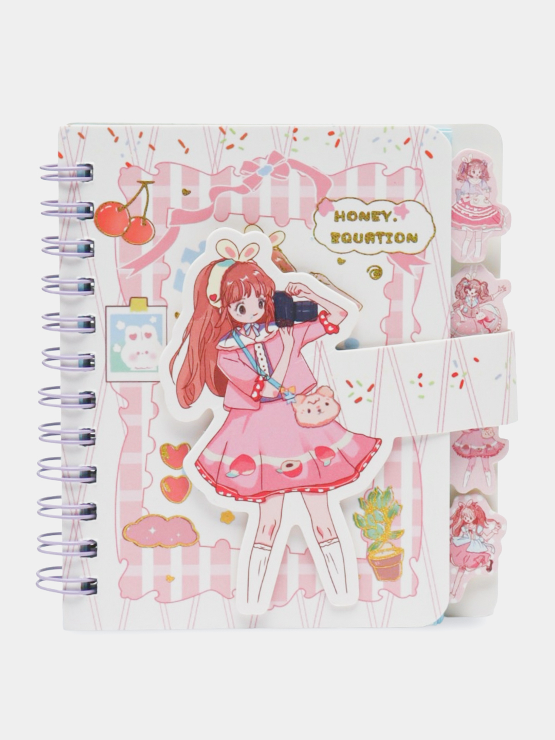 Блокнот, ежедневник, с закладками, для девочек, записная книжка на ...