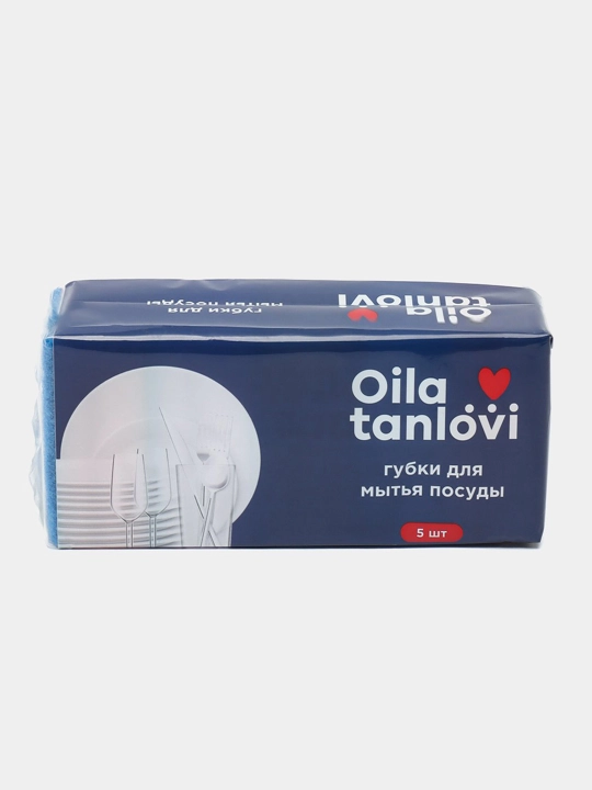 Idishlarni yuvish uchun gubkalar Oila tanlovi, 5 dona