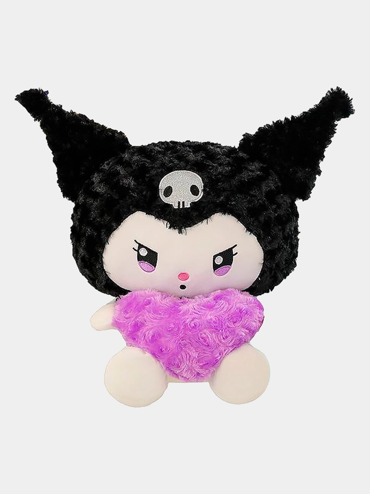 Onegai My Melody" animesidan Kuromi yumshoq o'yinchoqlar, 35 sm, 50 sm, 6 turdagi