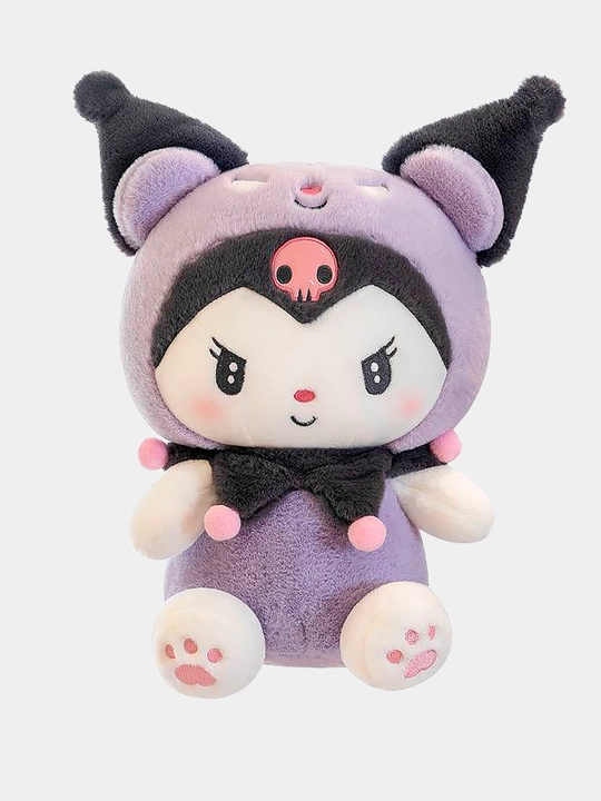 Onegai My Melody" animesidan Kuromi yumshoq o'yinchoqlar, 35 sm, 50 sm, 6 turdagi
