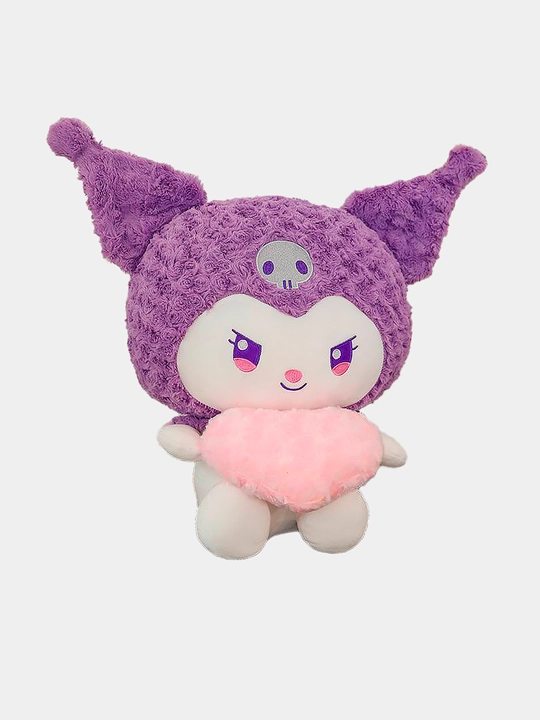 Onegai My Melody" animesidan Kuromi yumshoq o'yinchoqlar, 35 sm, 50 sm, 6 turdagi