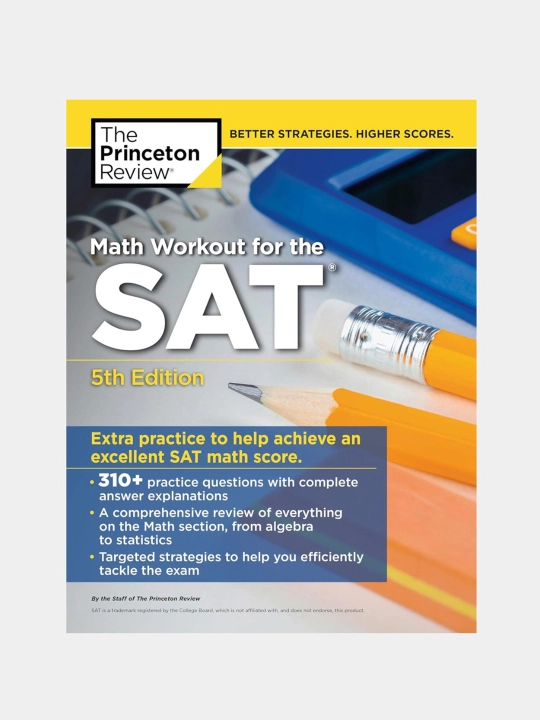 Math Workout for the SAT, 5th Edition by The Princeton Review - 
