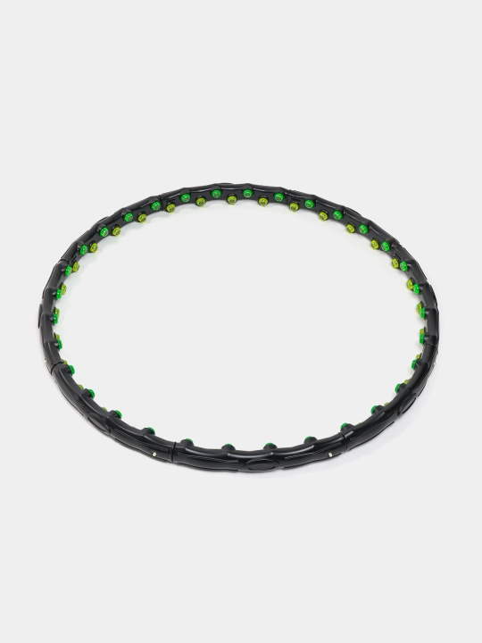 Massajli yig'iladigan obruch JS 6002,  hoola hoop - 