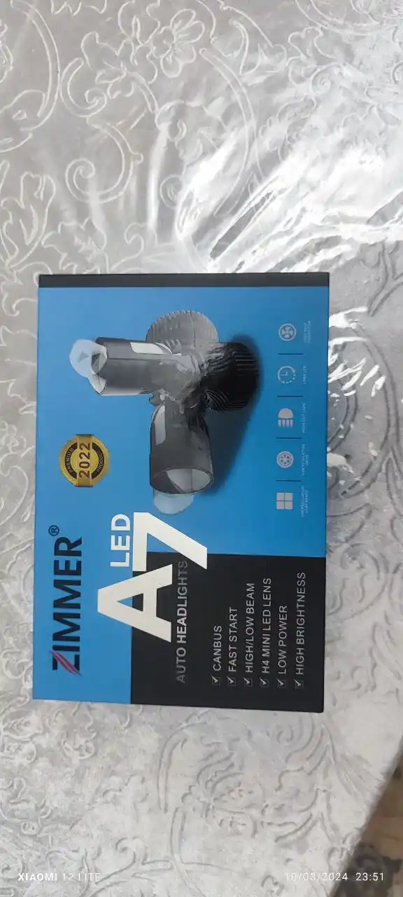 LED лампы H4, мини линзы BI LED, A7, для GM и для других машин