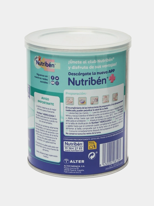 Nutriben Hidrolizada bolalar uchun aralashma, 400 g