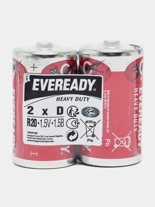 Батарейки Eveready HD D R20 SHP2 637083 q0000005763 - 