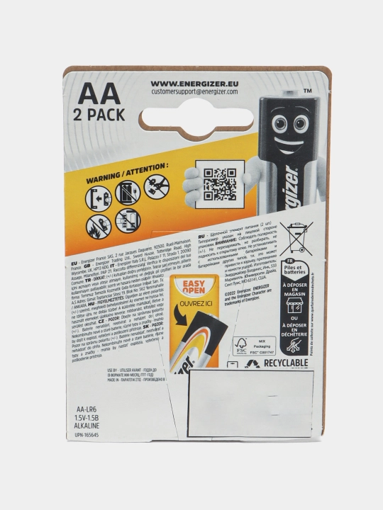 Батарейка ENR POWER AA E91 BP 2 E300133001 q0000005731