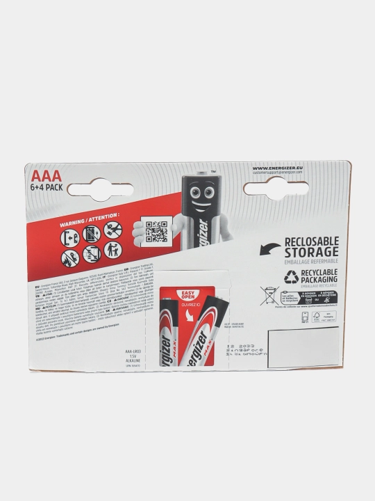 Батарейки Max Alkaline AAA BP10 6+4 E301534100 q0000010627